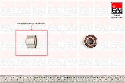 FAI AUTOPARTS kreipiantysis skriemulys, paskirstymo diržas T9427